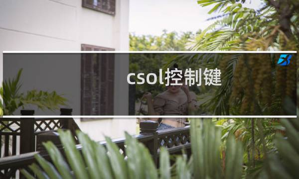csol控制键