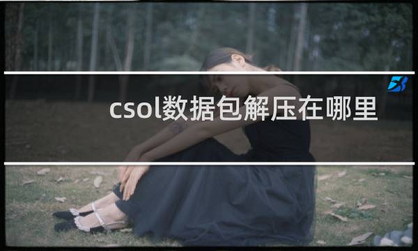csol数据包解压在哪里