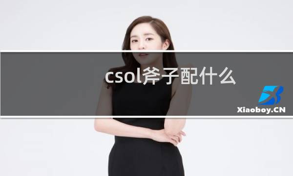 csol斧子配什么