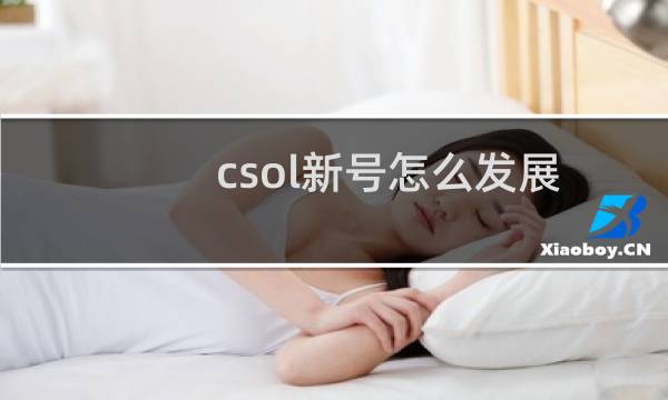 csol新号怎么发展