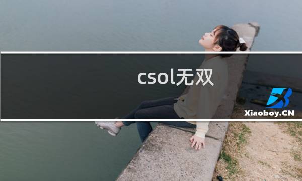 csol无双 什么武器
