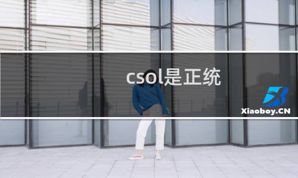 csol是正统