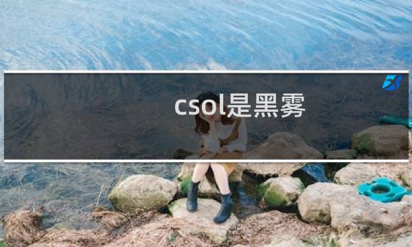 csol是黑雾