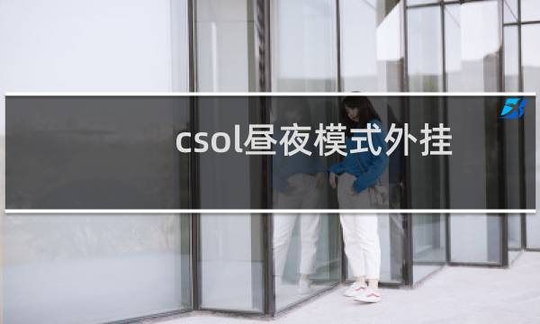 csol昼夜模式外挂
