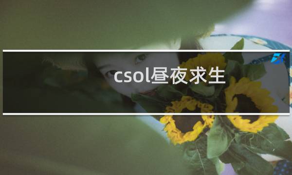 csol昼夜求生 教程