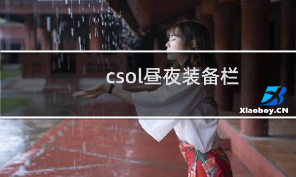 csol昼夜装备栏