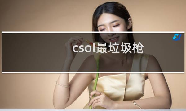 csol最垃圾枪