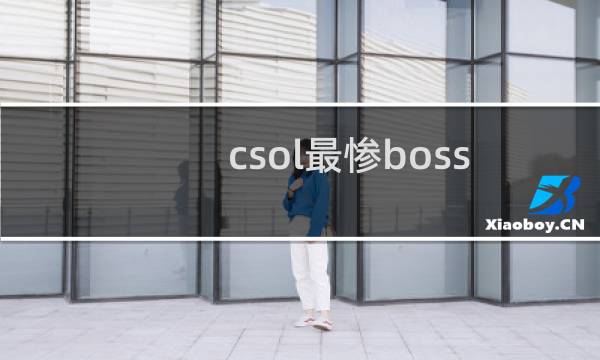 csol最惨boss