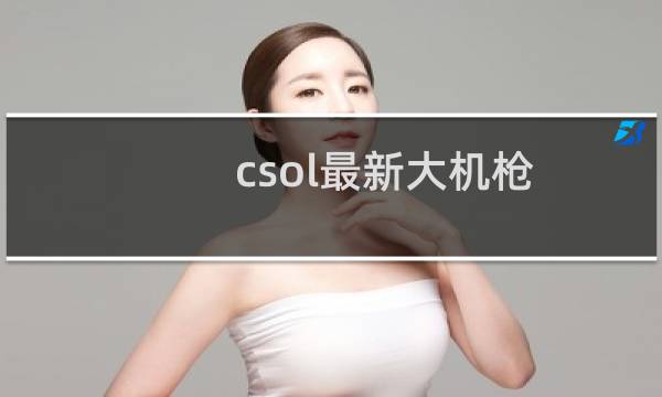 csol最新大机枪