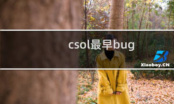 csol最早bug