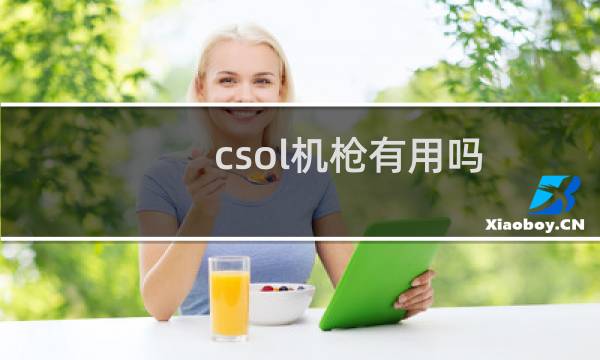 csol机枪有用吗