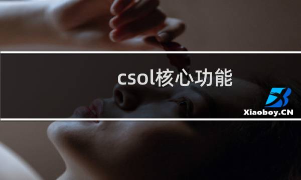 csol核心功能