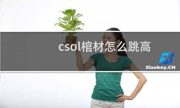 csol棺材怎么跳高
