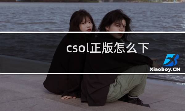 csol正版怎么下