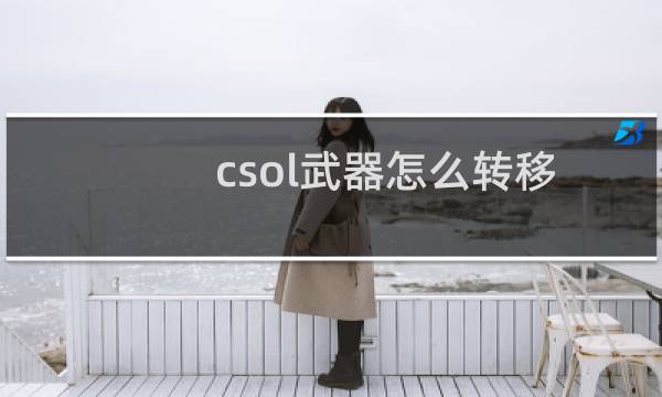 csol武器怎么转移
