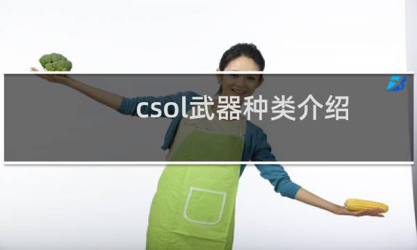 csol武器种类介绍