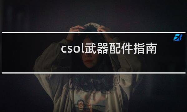 csol武器配件指南