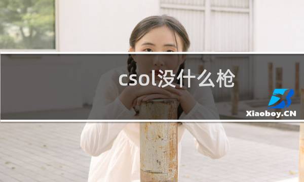 csol没什么枪