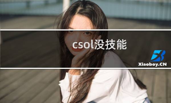 csol没技能