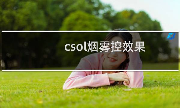 csol烟雾控效果