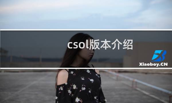 csol版本介绍