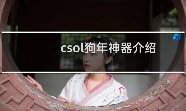csol狗年神器介绍