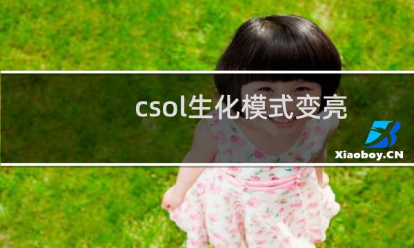 csol生化模式变亮