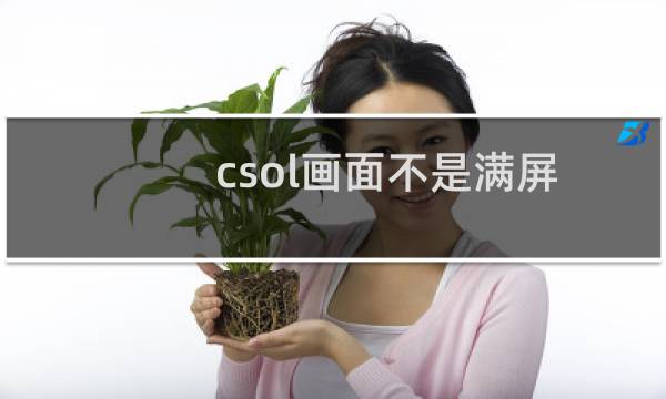 csol画面不是满屏