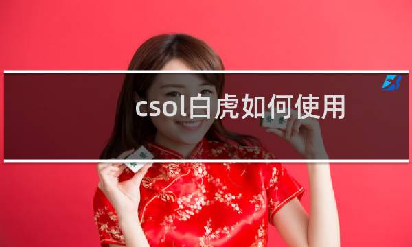 csol白虎如何使用