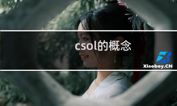 csol的概念