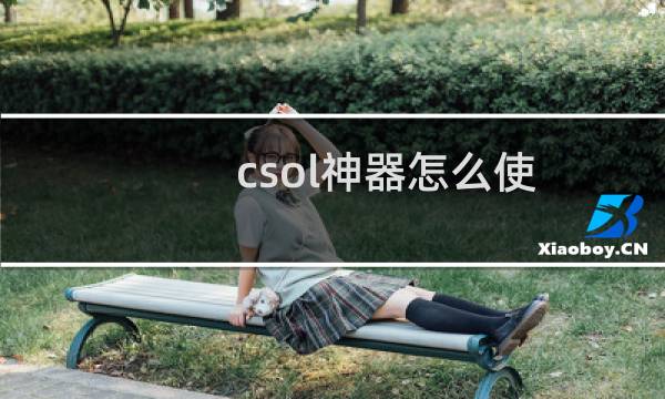 csol神器怎么使