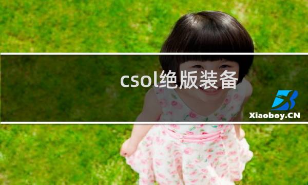 csol绝版装备