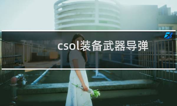 csol装备武器导弹