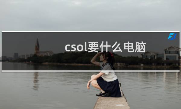 csol要什么电脑