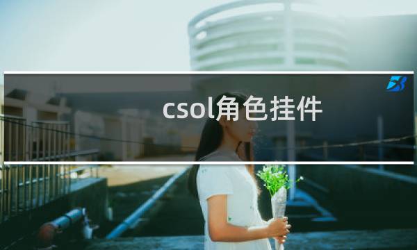 csol角色挂件