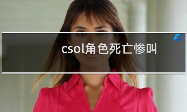 csol角色死亡惨叫