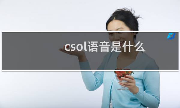csol语音是什么