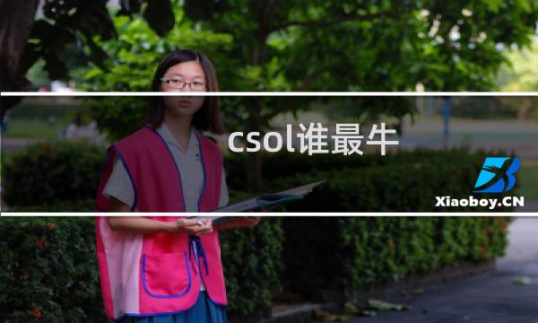 csol谁最牛
