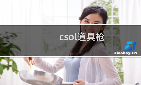csol道具枪