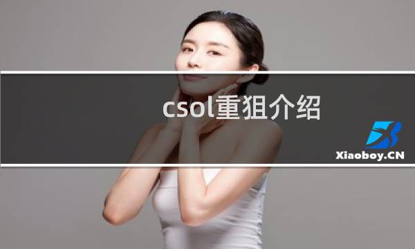 csol重狙介绍