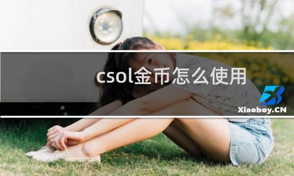 csol金币怎么使用