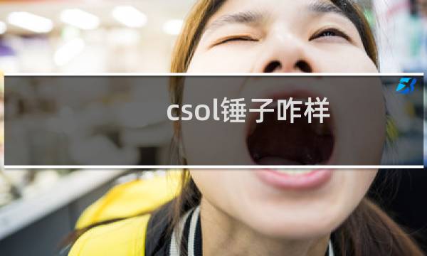 csol锤子咋样