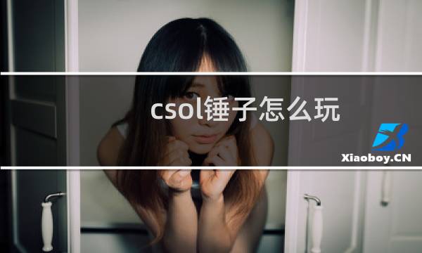 csol锤子怎么玩