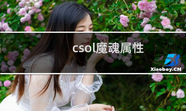csol魔魂属性