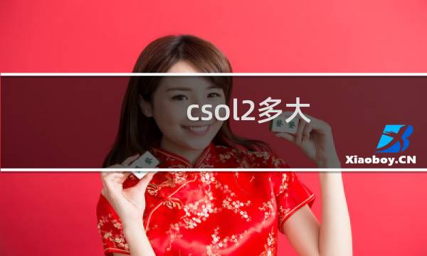 csol2多大