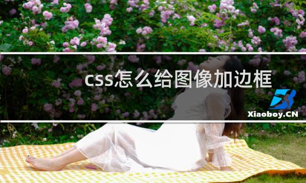 css怎么给图像加边框