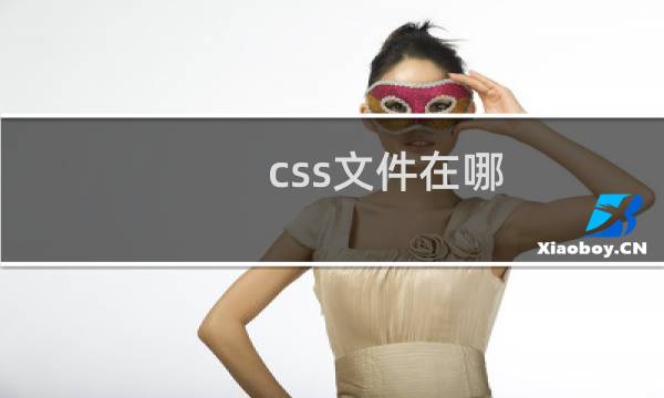 css文件在哪