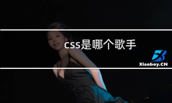 css是哪个歌手