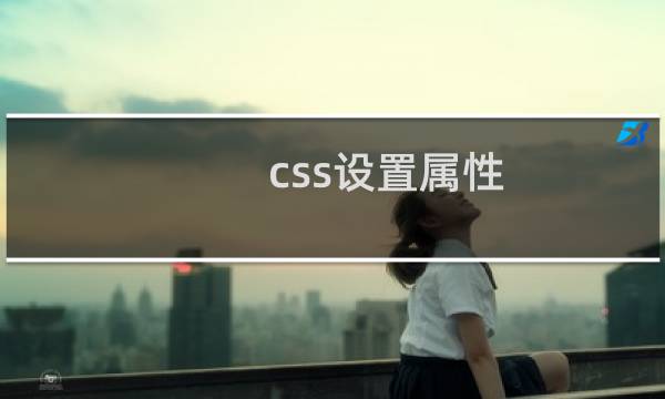 css设置属性