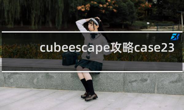 cubeescape攻略case23